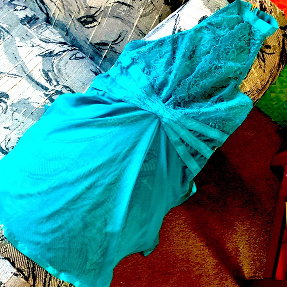 #10 Seven Til Midnight Aqua Babydoll